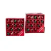 Mini Red Gold Green Glass Ornaments