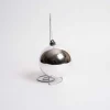 140Mm Silver Shiny Ball Ornament Box Of 2