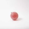 150Mm Sugar Glitter Red Ball