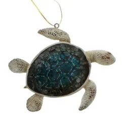 Mosaic Sea Turtle Ornament