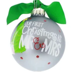 Mr And Mrs First Christmas Ball