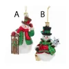 Noble Gems Snowman Ornament
