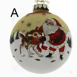 Nostalgic Glass Ornament