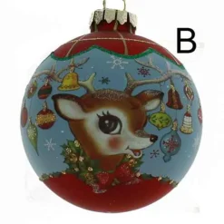 Nostalgic Glass Ornament