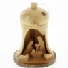 Olive Wood Nativity Bell