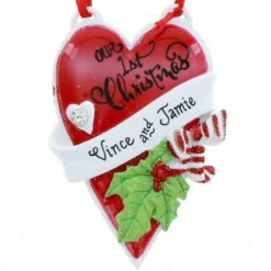 Our First Christmas Heart