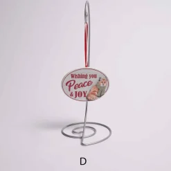 Oval Animal Sign Ornament