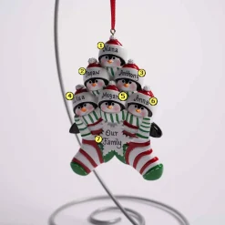 Penguin Stocking Family Of 6