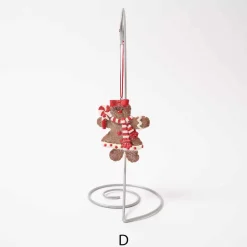Peppermint Gingerbread Ornaments