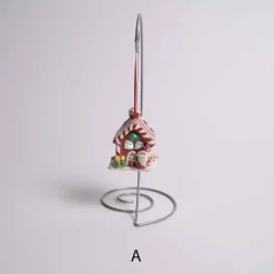 Peppermint House Ornament