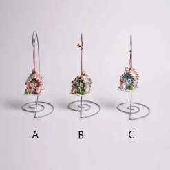 Peppermint House Ornament