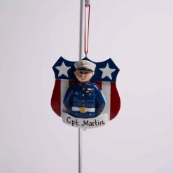 Personalized Marine Ornament