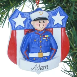 Personalized Marine Ornament