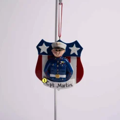 Personalized Marine Ornament