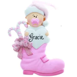 Pink Baby Boot