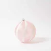 Pink White Glitter Candy Ball