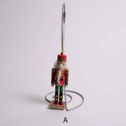 Plaid Nutcracker Ornament
