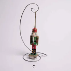 Plaid Nutcracker Ornament