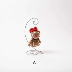 Plush Gingerbread Ornament