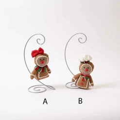 Plush Gingerbread Ornament