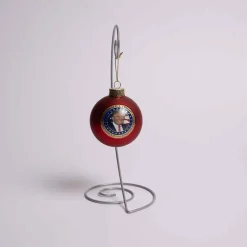 President Trump Glass Ball Ornament