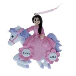 Princess Riding Her Unicorn