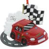 Racecar Checkered Flag Ornament