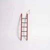 Red And Green Wood Ladder Ornament