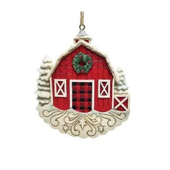 Red Barn Ornament