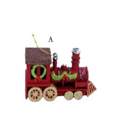 Red Christmas Train
