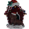 Red Dachshund Doghouse