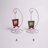 Red Or Green Gift Box Frame Ornament