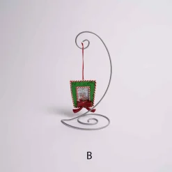 Red Or Green Gift Box Frame Ornament