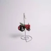 Red Tractor With Tree