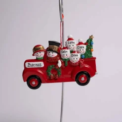 Red Truck Family Of 6