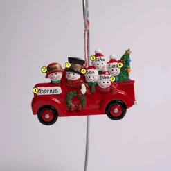 Red Truck Family Of 6
