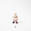Red White Sweets Santa Ornament