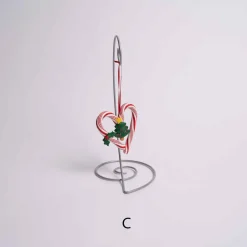 Ribbon Candy Heart Ornament