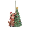 Rudolph With Tree