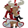 Santa Deer Couple