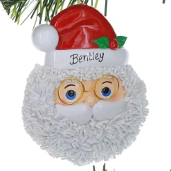 Santa Face Ornament