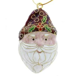 Santa Head Ornament