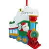 Santa In Train