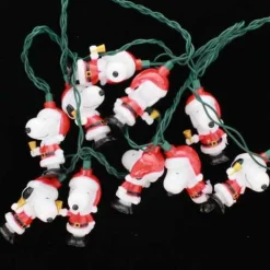 Santa Snoopy Light Set