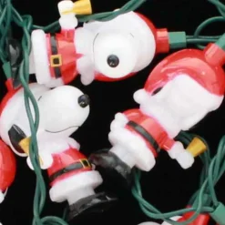 Santa Snoopy Light Set