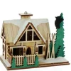 Santa's Ski Lodge Ornament