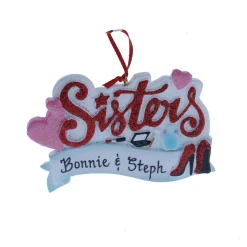 Sister Heart Ornament