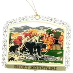 Smoky Mountain Bear Ornament