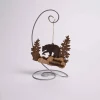 Smoky Mountains Wood Bear Ornament