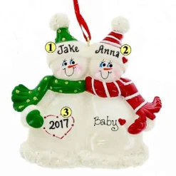 Snow Couple Expecting